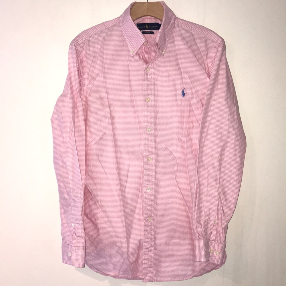 Ralph Lauren Men’s Dress Shirt - Pink